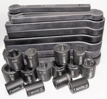 28 PIECE COMBO SET- BOX END WRENCH AND 3/8" DRIVE SOCKET