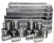 28 PIECE COMBO SET- BOX END WRENCH AND 3/8" DRIVE SOCKET